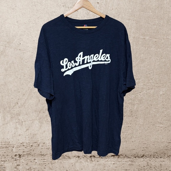 Los Angeles Navy Blue T-Shirt - Picture 1 of 3